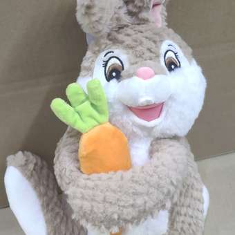 Игрушка мягкая Bebelot Крольчонок с морковкой 30 см: отзыв пользователя Детский Мир