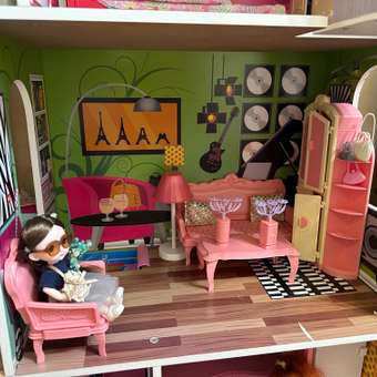 Мебель для кукол ОГОНЁК Гостиная комната Маленькая принцесса С-1524: отзыв пользователя Детский Мир
