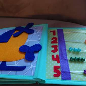 Книжка-игрушка KYKYBOOK мягкая из фетра: отзыв пользователя Детский Мир