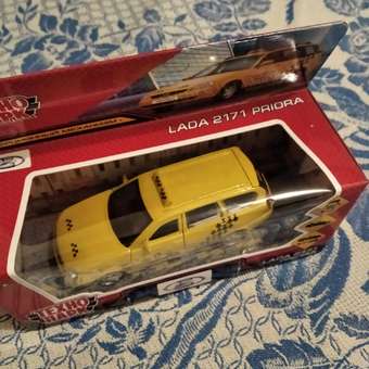 Машина Технопарк Lada Priora Такси 313464: отзыв пользователя ДетМир