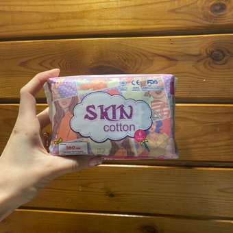 Женские ночные прокладки SKIN COTTON MAX 6 шт: отзыв пользователя Детский Мир