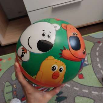 Мяч KiddiePlay Ми-Ми-Мишки 23см 4200-1: отзыв пользователя. Зоомагазин Зоозавр