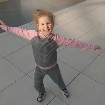 Худи и брюки Счастливая малинка: отзыв пользователя Детский Мир