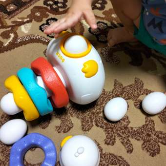 Развивающая игрушка S+S Уточка 3 в 1 с яйцами: отзыв пользователя Детский Мир