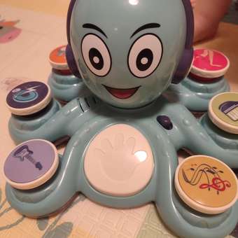 Игрушка BabyGo Осьминог-рокер: отзыв пользователя Детский Мир