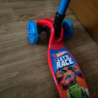 Самокат Hot Wheels трехколесный: отзыв пользователя Детский Мир