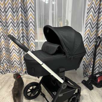 Коляска детская универсальная MOWbaby 3в1 ZOOMPU RA087 Silver Black: отзыв пользователя Детский Мир