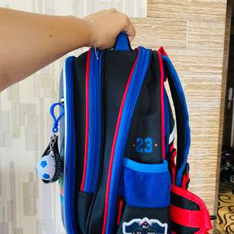 Рюкзак школьный ACROSS с наполнением: мешочек для обуви и брелок: отзыв пользователя Детский Мир