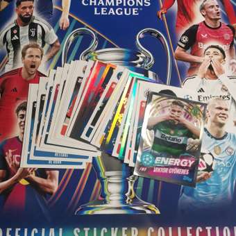 Наклейки topps UEFA Champions League 8 шт. в ассортименте: отзыв пользователя Детский Мир