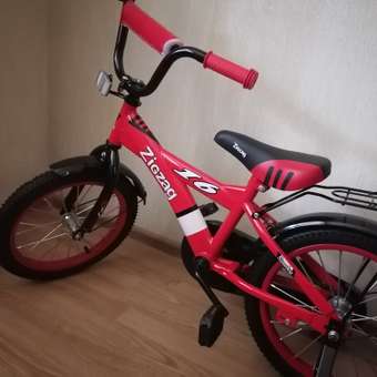 Велосипед ZigZag SNOKY красный 16 дюймов: отзыв пользователя Детский Мир