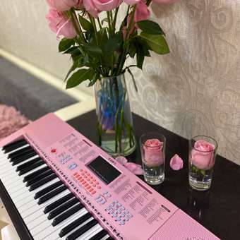 Синтезатор Attivio 61 клавиша Розовый OC-K288-CL: отзыв пользователя ДетМир