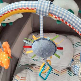 Дуга с игрушками Zeimas Слон музыкальный подвеска на коляску и кроватку: отзыв пользователя Детский Мир