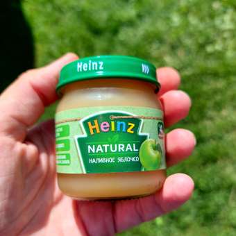 Пюре Heinz Наливное яблочко 80г с 4месяцев: отзыв пользователя ДетМир