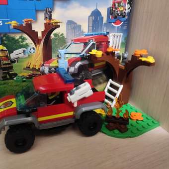 Конструктор LEGO Спасательная пожарная машина 60393: отзыв пользователя Детский Мир