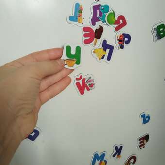 Магнитный набор Магнитарий Буквы и цифры: отзыв пользователя Детский Мир