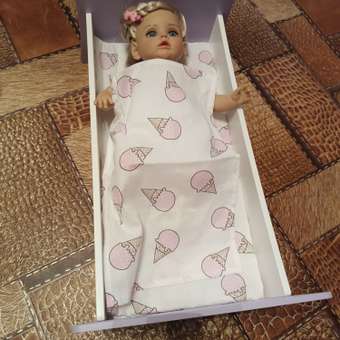 Аксессуар для кукол ViromToys кровать: отзыв пользователя Детский Мир