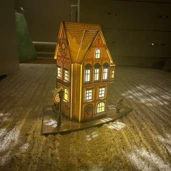 Пазл CubicFun Новогодняя таверна с LED-подсветкой 3D 77элементов P804h: отзыв пользователя ДетМир