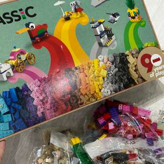Конструктор LEGO Classic 90лет 11021: отзыв пользователя Детский Мир