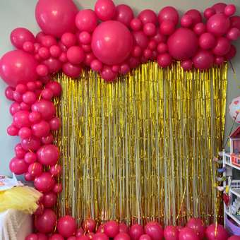 Набор воздушных шаров Мишины шарики для фотозоны 129 шт: отзыв пользователя Детский Мир