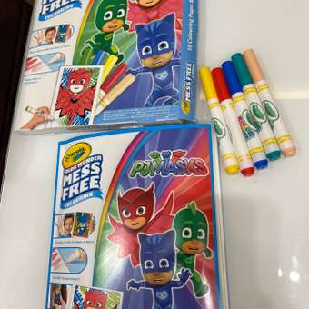 Набор для рисования Crayola Раскраска с фломастерами Герои: отзыв пользователя Детский Мир
