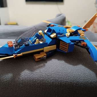 Конструктор LEGO NINJAGO Грозовой самолёт Джея Ниндзяго 146 дет.: отзыв пользователя Детский Мир