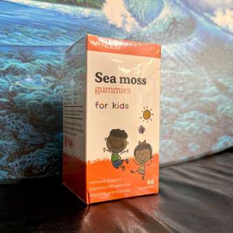 Мультивитамины для детей NDCG Sea Moss ирландский мох NDCG for Kids апельсин 60 жевательных пастилок: отзыв пользователя Детский Мир