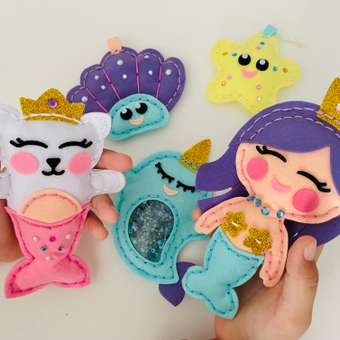 Набор для творчества и шитья MARUSHA Мягкие игрушки Русалочка и её друзья: отзыв пользователя Детский Мир