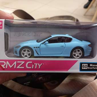 Машинка RMZ City Maserati GranTurismo MC 2018 Голубой: отзыв пользователя ДетМир