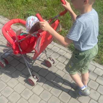 Коляска прогулочная Babyton Easy Red: отзыв пользователя ДетМир