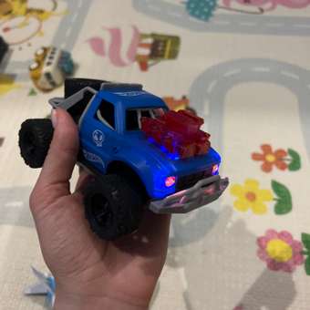 Машина Hot Wheels Грузовик высокие колеса Синяя DM0923-2: отзыв пользователя Детский Мир