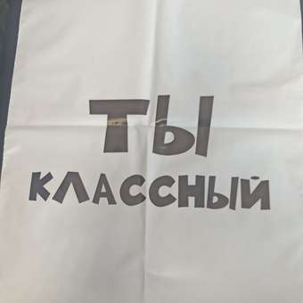 Набор пакетов Амарант подарочных Выглядишь на все 100/Ты классный/Ты просто космос 3 шт: отзыв пользователя Детский Мир