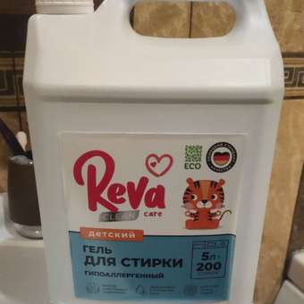 Гель для стирки Reva Care для детского белья 5 литров: отзыв пользователя Детский Мир