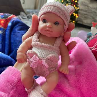 Кукла пупс 1TOY Premium реборн в розовом костюмчике 20 см: отзыв пользователя Детский Мир