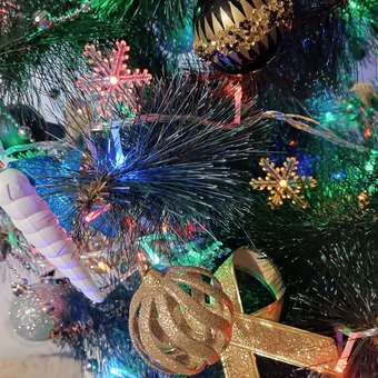 Елочные шары Золотая сказка новогоднее украшение для декора набор 9 штук: отзыв пользователя Детский Мир