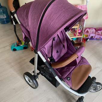 Коляска прогулочная Nuovita Corso Фиолетовый-Серебристый: отзыв пользователя Детский Мир