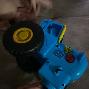 Игрушка Синий трактор средний из дерева: отзыв пользователя Детский Мир