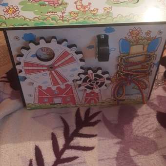 Игрушка KimToys бизиборд: отзыв пользователя Детский Мир