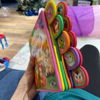 Книга EVA с мягкими пазлами Буква-ленд «Кто чей малыш?»: отзыв пользователя Детский Мир