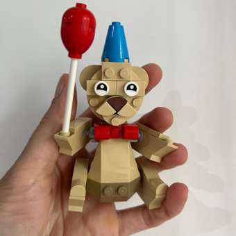 Конструктор LEGO Creator Мишка-именинник 80 дет.: отзыв пользователя Детский Мир