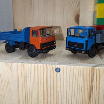 Машина Наш автопром МАЗ-5337 1991-99 серо-голубой 1:43: отзыв пользователя Детский Мир