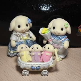 Набор Sylvanian Families Семья Цветочных кроликов 5735: отзыв пользователя Детский Мир