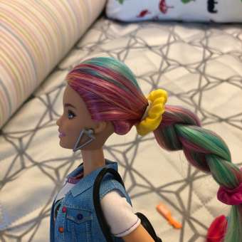 Кукла Barbie с разноцветными волосами GRN81: отзыв пользователя ДетМир