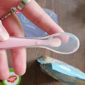 Ложка BabyGo Pink 1 шт.: отзыв пользователя ДетМир