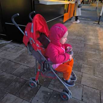 Коляска прогулочная Babyton Zoo Red: отзыв пользователя Детский Мир