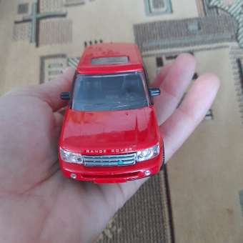 Машинка Rastar Range Rover Sport 1:43 Красная: отзыв пользователя Детский Мир