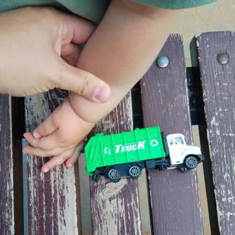 Машинка мусоровоз BalaToys с металлической кабиной и поворотными деталями: отзыв пользователя Детский Мир