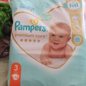 Подгузники Pampers Premium Care 3 6-10кг 74шт: отзыв пользователя ДетМир