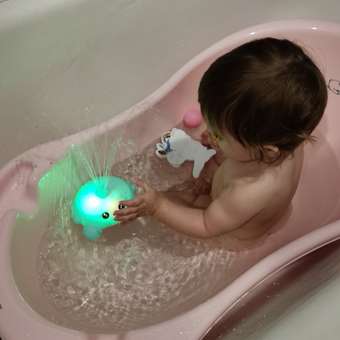 Игрушка для ванной Salto Surprise крабик фонтанчик с сенсором включения. Синий: отзыв пользователя Детский Мир