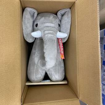 Качалка Нижегородская игрушка Слон серый: отзыв пользователя Детский Мир