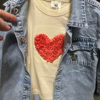 Джинсовая рубашка Baby Go Trend: отзыв пользователя Детский Мир